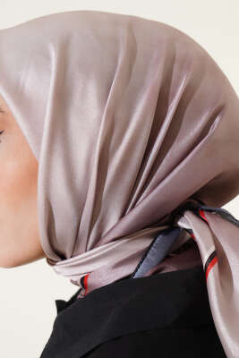 Degrade Twill Eşarp Acı Kahve - Thumbnail