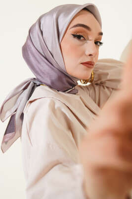 Degrade Twill Eşarp Camel - Thumbnail