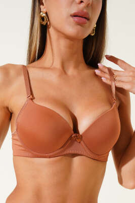 Pazarium - Micro Desteksiz Sütyen Bakır