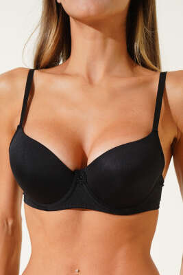 	 Desteksiz Mikro Sütyen Siyah - Thumbnail