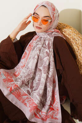 Pazarium - Meloara Serisi Soft Şal Bej