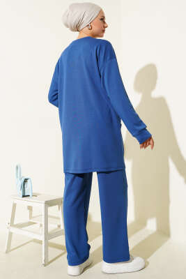 Basic Cepli İkili Takım İndıgo - Thumbnail