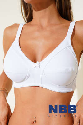 Pazarium - NBB Elestan Mikro Sütyen Beyaz