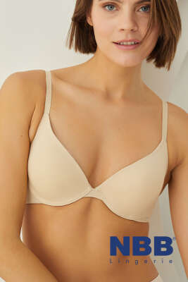 Pazarium - NBB C Cup Destekli Sütyen Ten