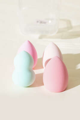 Kutulu 4'lü Makyaj Sünger Seti Asorti 1 - Thumbnail