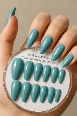 Pazarium - Basic Takma Tırnak Mint