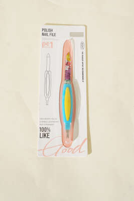 Pazarium - Desenli Çift Başlı Tırnak Törpüsü Asorti