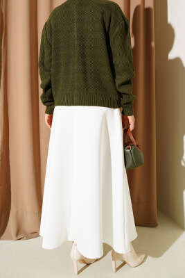 Scuba Mevlana Etek Ekru - Thumbnail