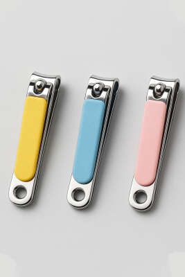 Pazarium - 3'lü Bebek Tırnak Makası Asorti