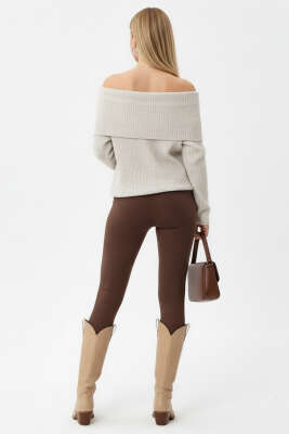 Madonna Yaka Triko Kazak Taş - Thumbnail