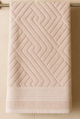 Pazarium - Milenyum Banyo Havlusu Bej