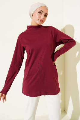 Pazarium - Yarım Boğazlı Badi Bordo