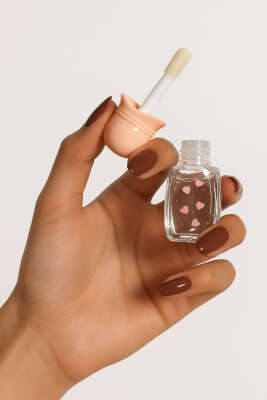 Pazarium - Meyve Desenli Dudak Parlatıcı Şeftali