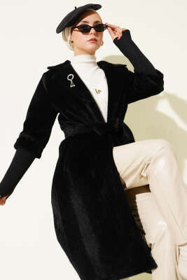 Goldfox Kol Ribanalı Kaban Siyah - Thumbnail