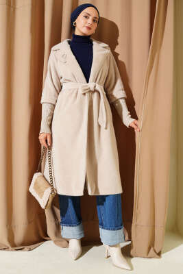 Goldfox Kol Ribanalı Kaban Bej - Thumbnail