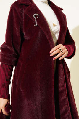 Goldfox Kol Ribanalı Kaban Bordo - Thumbnail