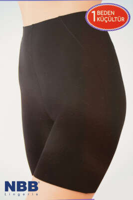 Pazarium - NBB Dikişsiz Korse Tayt Siyah