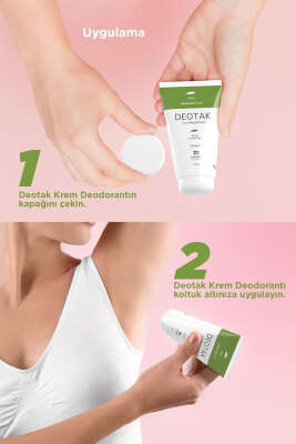 Deotak Plus Krem Deodorant 35 ml - Thumbnail