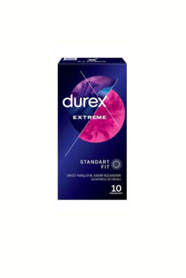 Pazarium - 10'lü Durex Prezervatif Extreme