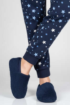 Kadın Yumoş Patik Lacivert - Thumbnail