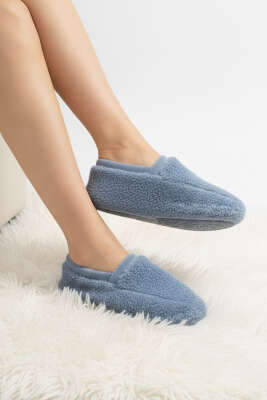 Kadın Yumoş Patik Bebe Mavi - Thumbnail