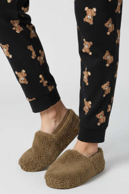 Kadın Yumoş Patik Kahve - Thumbnail