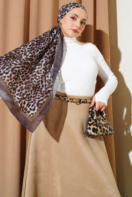 Pazarium - Balıkçı Yaka Parmak Geçirmeli Triko Kazak Beyaz