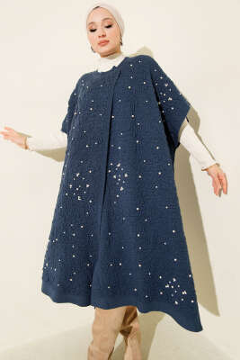 Pazarium - Kabartma İncili Panço Lacivert