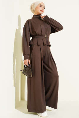 Pazarium - Loyşa Pens Detaylı İkili Takım Kahve