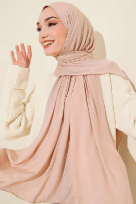 Pazarium - Basic Penye Şal Latte