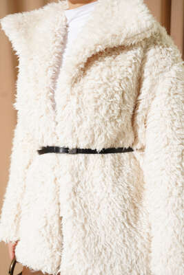 Kemerli Kuzu Mont Ekru - Thumbnail