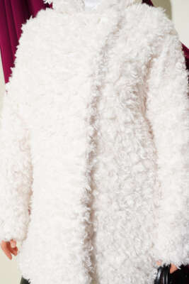 Kruvaze Yaka Kuzu Kaban Ekru - Thumbnail