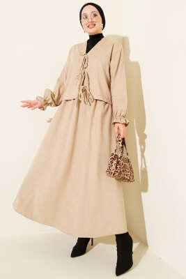 İp Bağlamalı Kol Lastikli İkili Takım Taş - Thumbnail