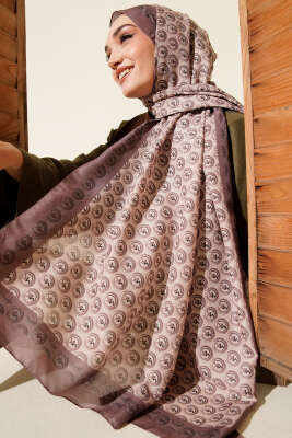 Pazarium - MK Desen Lina Şal Latte