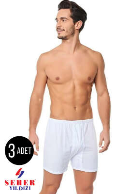 Pazarium - Seher Yıldızı 3'lü Erkek Arjantin Beyaz