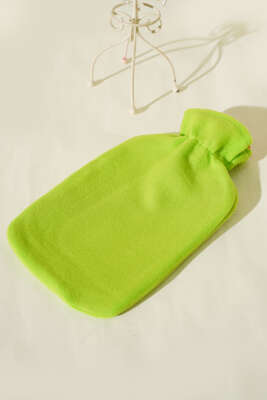 Pazarium - Yumuşak Polar Sıcak Su Torbası Yeşil