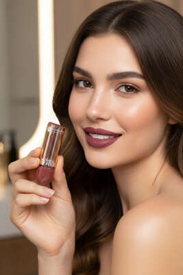 Pazarium - Pürüzsüz Mat Bitişli Ruj 101