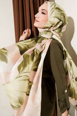Mercan Desen Şal Haki - Thumbnail