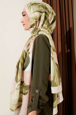 Mercan Desen Şal Haki - Thumbnail