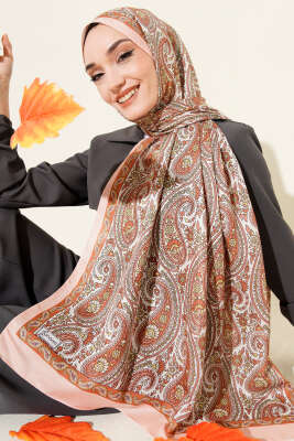 Çini Paisley Desen Şal Yavru Ağzı - Thumbnail