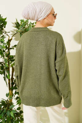 Oversize Triko Kazak Nefti - Thumbnail