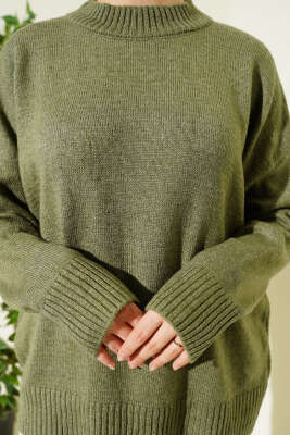 Oversize Triko Kazak Nefti - Thumbnail