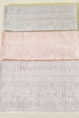 3'Lü Bambu Esintisi El ve Yüz Havlusu Asorti 2 - Thumbnail