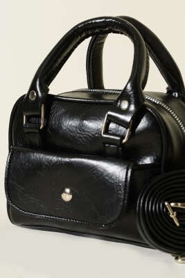 Mini Omuz & El Çantası Siyah - Thumbnail