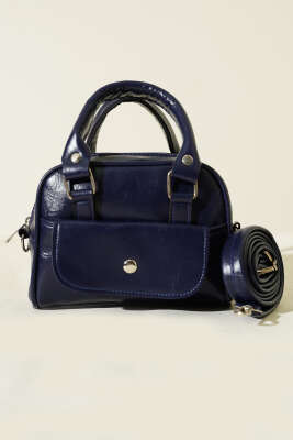 Mini Omuz & El Çantası Lacivert - Thumbnail