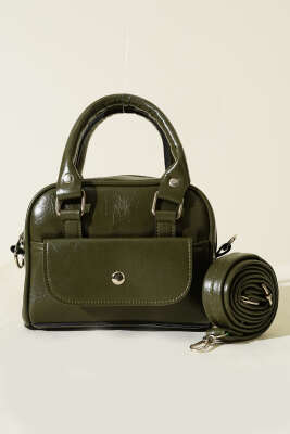 Mini Omuz & El Çantası Haki - Thumbnail