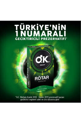 10'lü Okey Prezervatif Rötar - Prezervatif