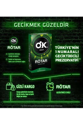10'lü Okey Prezervatif Rötar - Prezervatif