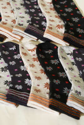 12'li Kadın Karışık Desenli Patik Çorap Asorti 1 - Günün Seçilenleri