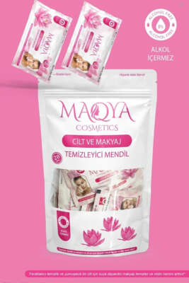 20 Li Cilt Ve Makyaj Temizleyici Mendil Asorti - Kişisel Bakım Ürünleri